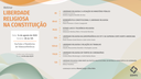 Seminário "Liberdade Religiosa na Constituição"