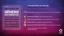 Webinar "Estudos de gênero no direito, sua importância e suas perspectivas na atuação ministerial"