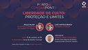 Projeto Ponto & ContraPonto "Liberdade de Culto: Proteção e Limites"