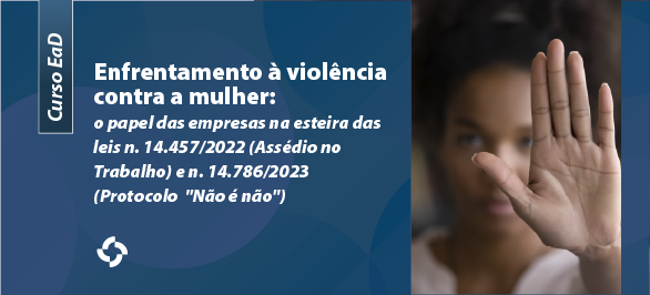 Abertas as inscrições para curso sobre enfrentamento da violência contra a mulher