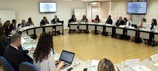Integrantes do CONAD, coordenadores de ensino, direção geral, secretários e assessores da ESMPU se reuniram para iniciar a elaboração do PDI de forma participativa