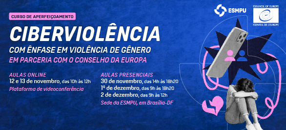 ESMPU promove curso sobre ciberviolência e gênero