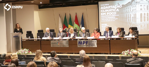 Seminário discute adaptação climática sob a ótica dos direitos humanos