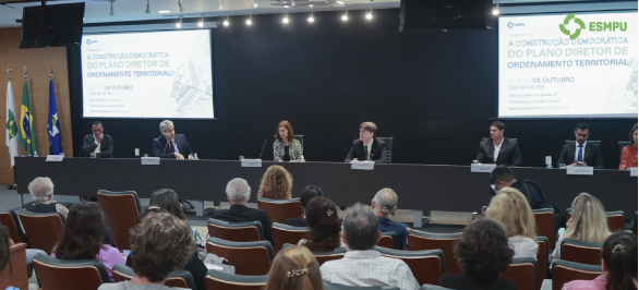 Seminário discute construção democrática do Plano Diretor de Ordenamento Territorial do DF