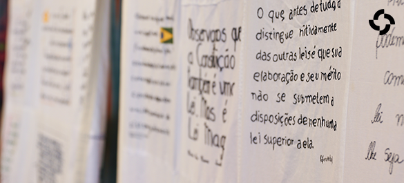 Últimos dias para visitar as exposições Aracne e Carta aos Brasileiros e Brasileiras