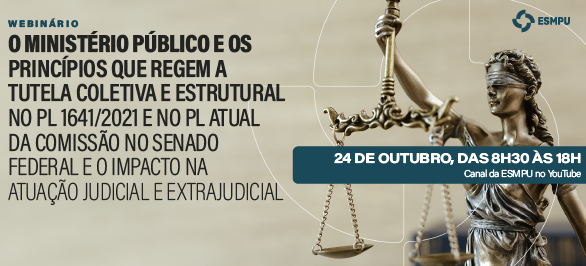 Webinário aborda princípios da tutela coletiva e estrutural