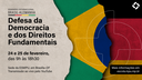 Seminário Internacional "Brasil-Alemanha: Defesa da Democracia e dos Direitos Fundamentais" - 1º Dia Seminário Internacional "Brasil-Alemanha: Defesa da Democracia e dos Direitos Fundamentais" - 1º Dia