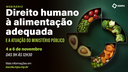 Webinário "Direito Humano à Alimentação Adequada e a Atuação do Ministério Público" - 1º dia