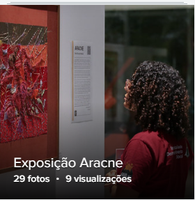 Álbum de fotos da Exposição Aracne Álbum de fotos da Exposição Aracne