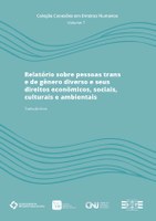 Volume 7 - Relatório sobre pessoas trans e de gênero diverso e seus direitos econômicos, sociais, culturais e ambientais